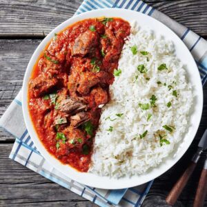 Stew & Rice